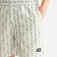 White Smoke בגד ים לגברים Printed Mid-Length Swim Shorts SCOTCH & SODA