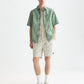 White Smoke בגד ים לגברים Printed Mid-Length Swim Shorts SCOTCH & SODA