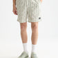 White Smoke בגד ים לגברים Printed Mid-Length Swim Shorts SCOTCH & SODA
