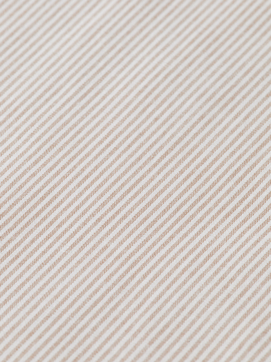 Light Gray חולצה מכופתרת ארוכה לגברים Striped SCOTCH & SODA