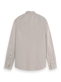 Gray חולצה מכופתרת ארוכה לגברים Striped SCOTCH & SODA