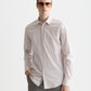 Lavender חולצה מכופתרת ארוכה לגברים Striped SCOTCH & SODA