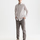 White Smoke חולצה מכופתרת ארוכה לגברים Striped SCOTCH & SODA