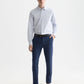 White Smoke חולצה מכופתרת ארוכה לגברים Core Poplin SCOTCH & SODA