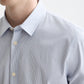 Dark Gray חולצה מכופתרת ארוכה לגברים Core Poplin SCOTCH & SODA
