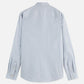 Light Gray חולצה מכופתרת ארוכה לגברים Core Poplin SCOTCH & SODA