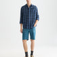 White Smoke חולצה מכופתרת ארוכה לגברים Lightweight Flannel SCOTCH & SODA