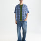 White Smoke חולצה מכופתרת קצרה לגברים Printed SCOTCH & SODA