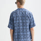 Lavender חולצה מכופתרת קצרה לגברים Printed SCOTCH & SODA