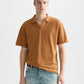 Lavender חולצת פולו קצרה לגברים  Crosses Pique SCOTCH & SODA