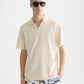 Gray פולו פיקה לגברים 3 Crosses Relaxed Fit SCOTCH & SODA