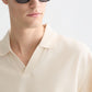 Lavender פולו פיקה לגברים 3 Crosses Relaxed Fit SCOTCH & SODA