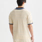 Lavender חולצת פולו קצרה לגברים Structured SCOTCH & SODA