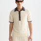 Seashell חולצת פולו קצרה לגברים Structured SCOTCH & SODA