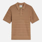 Sienna חולצת פולו קצרה לגברים Pointelle SCOTCH & SODA