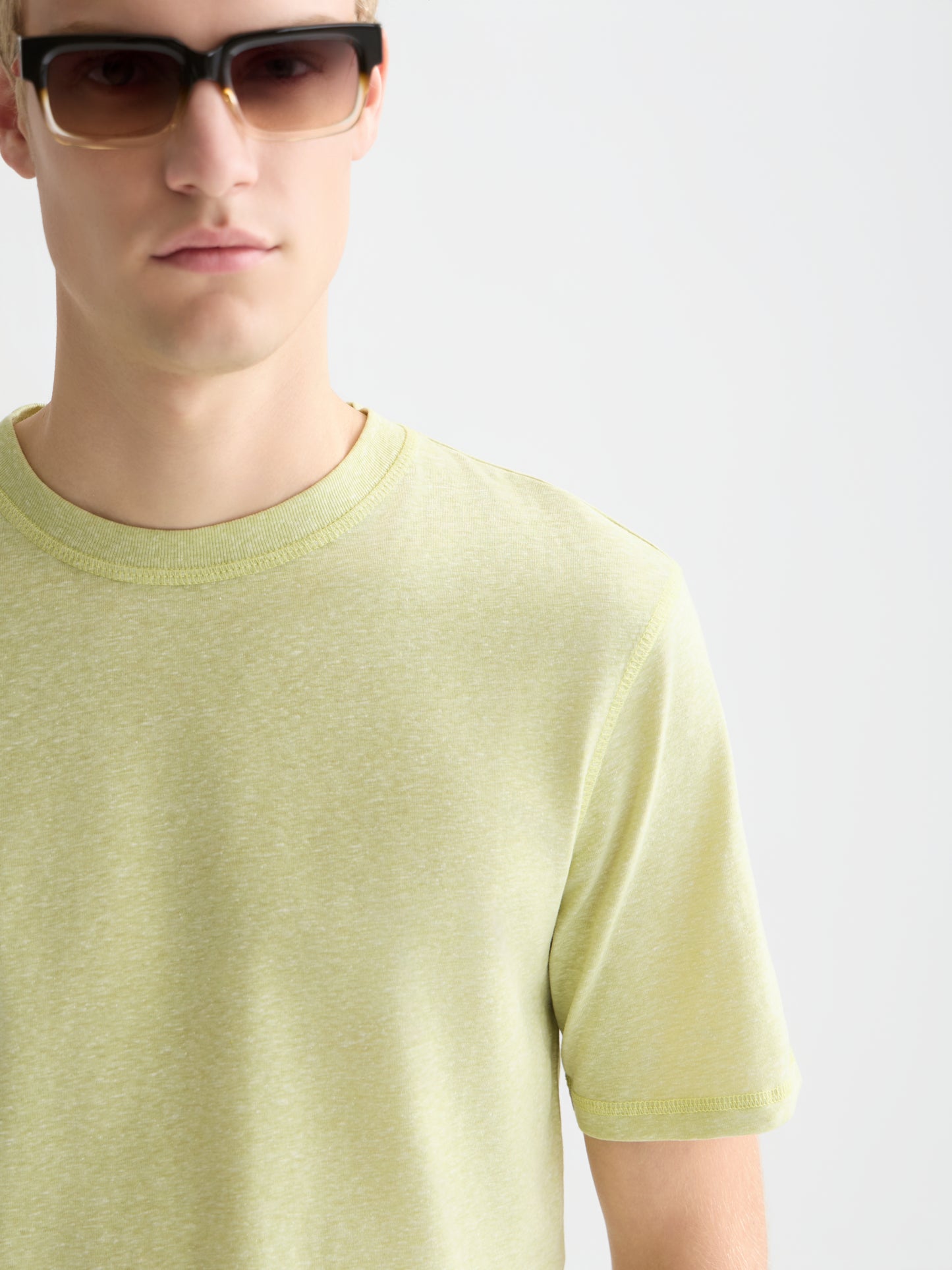 Lavender טי שירט קצרה לגברים Melange SCOTCH & SODA