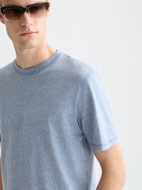 Lavender טי שירט קצרה לגברים Melange SCOTCH & SODA