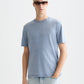 Alice Blue טי שירט קצרה לגברים Melange SCOTCH & SODA