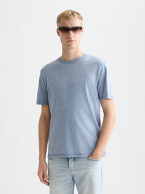 Alice Blue טי שירט קצרה לגברים Melange SCOTCH & SODA