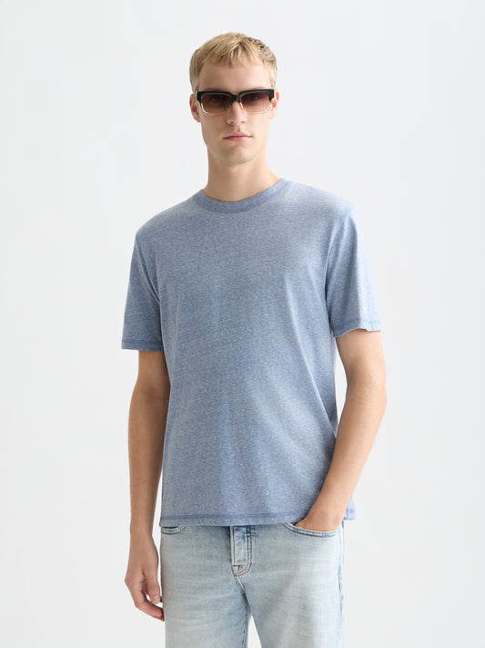 Alice Blue טי שירט קצרה לגברים Melange SCOTCH & SODA