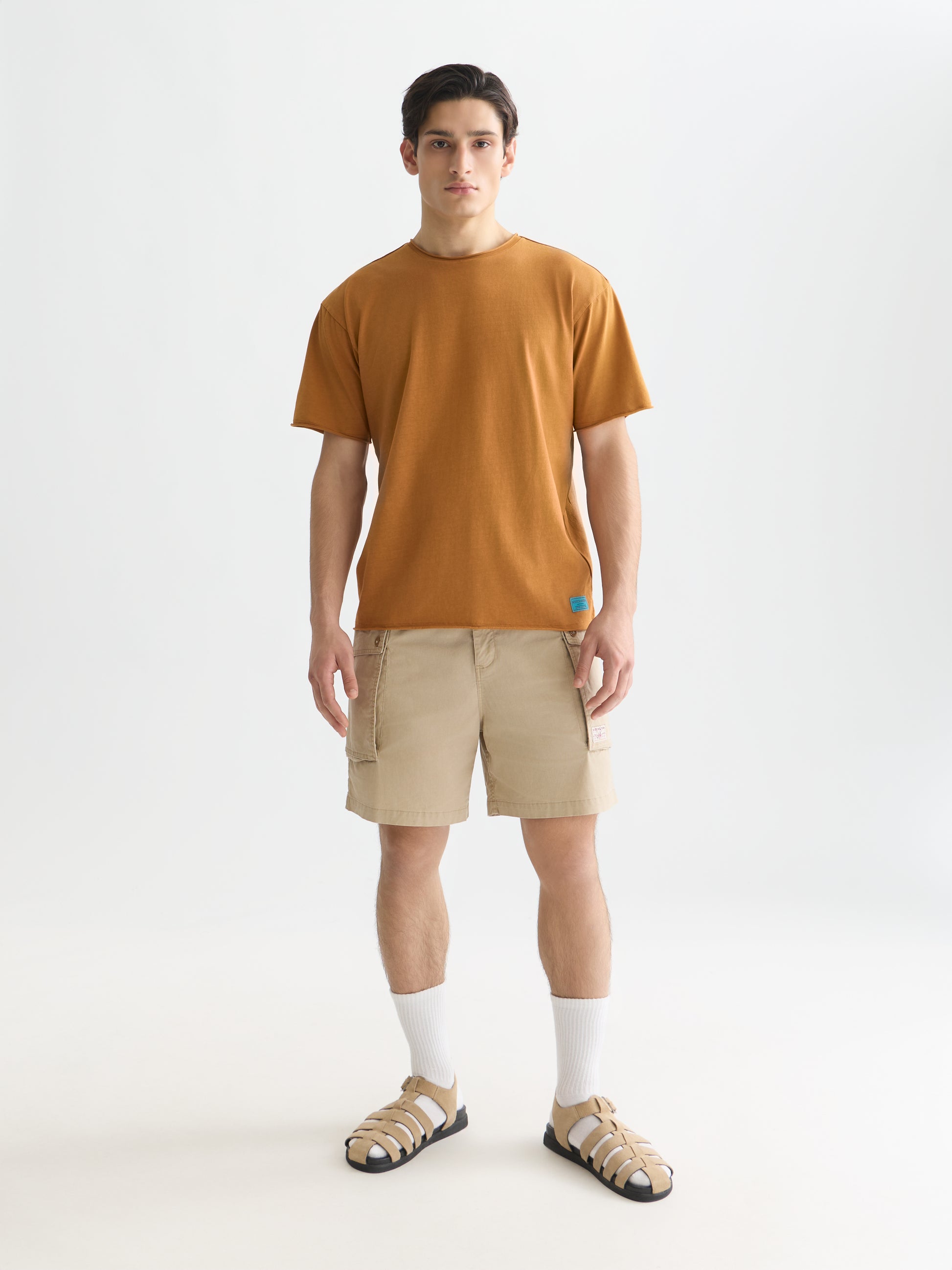 Misty Rose טי שירט קצרה לגברים Seasonal SCOTCH & SODA