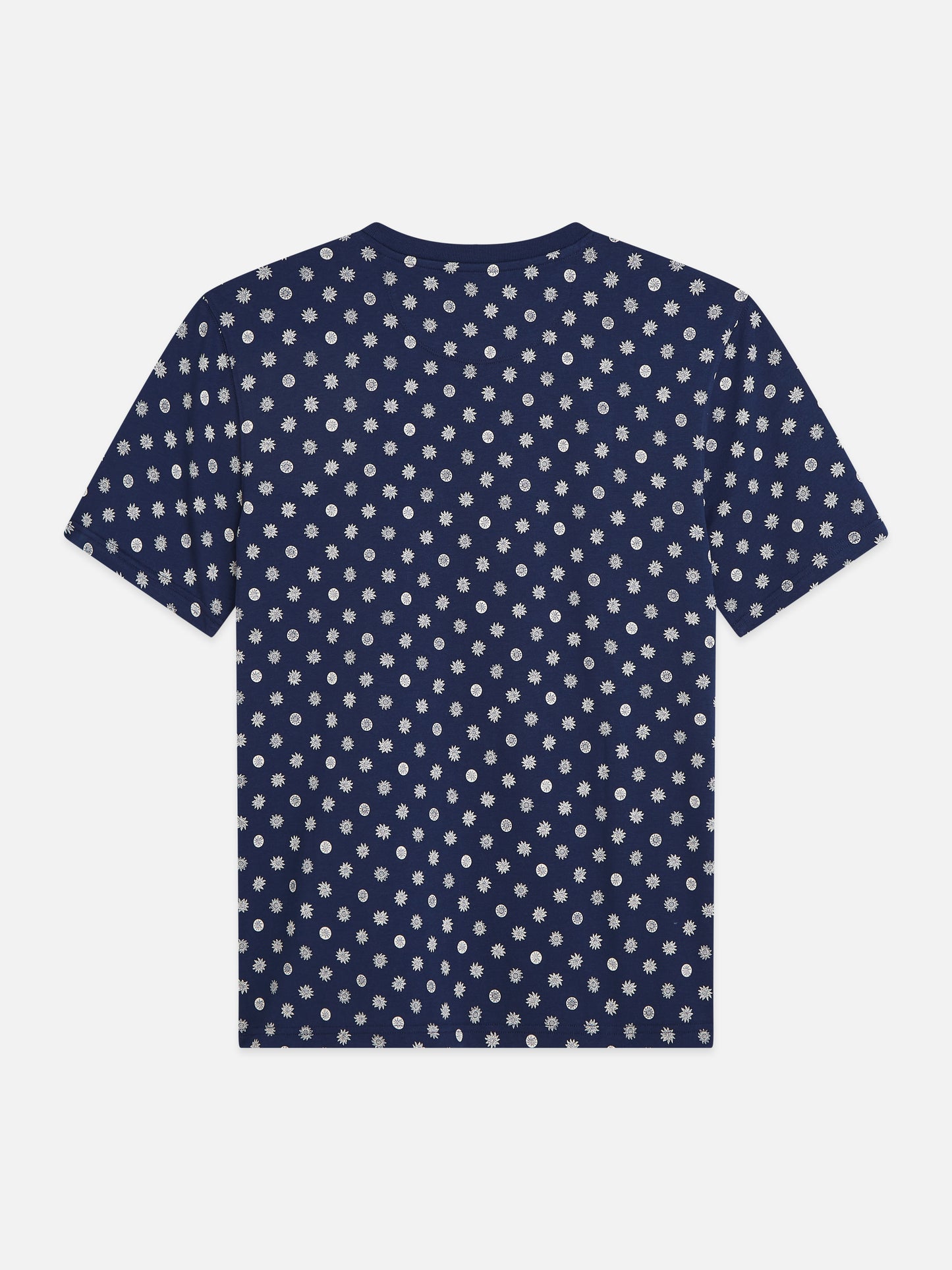 White Smoke טי שירט קצרה לגברים Microprinted SCOTCH & SODA