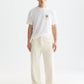 White Smoke טי שירט קצרה לגברים Front And Back Artwork SCOTCH & SODA