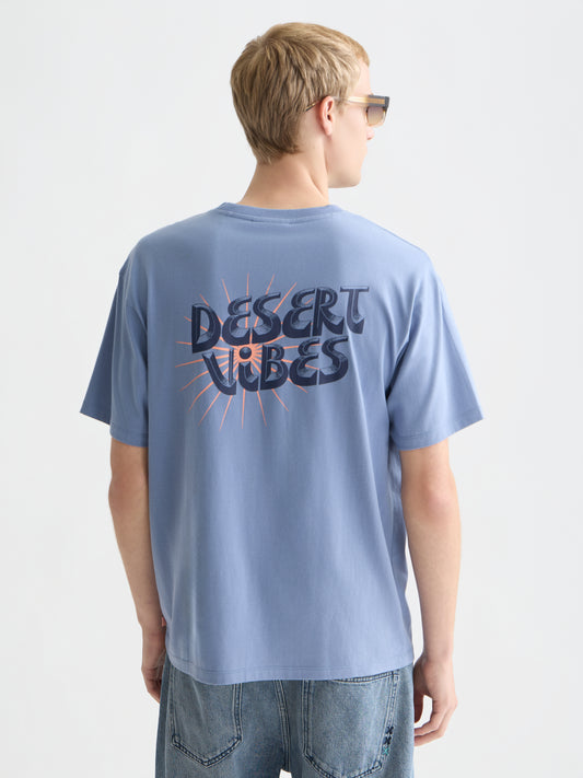 Lavender טי שירט קצרה לגברים Classic Logo SCOTCH & SODA