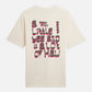 White Smoke טי שירט לגברים Front And Back Artwork SCOTCH & SODA