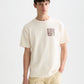 Lavender טי שירט לגברים Front And Back Artwork SCOTCH & SODA