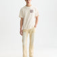 White Smoke טי שירט לגברים Front And Back Artwork SCOTCH & SODA