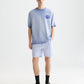 Lavender טי שירט קצרה לגברים Front And Back Artwork SCOTCH & SODA
