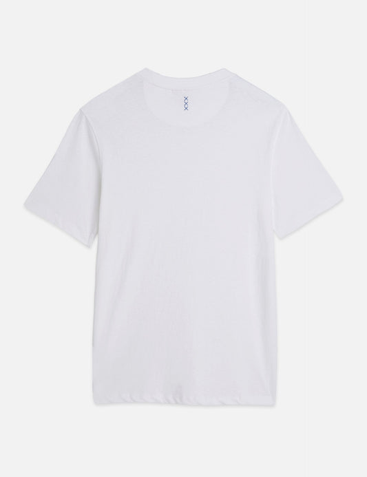 Lavender טי שירט קצרה לגברים Crosses Cottonlinen SCOTCH & SODA