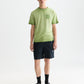White Smoke טי שירט קצרה לגברים Embroidered Artwork SCOTCH & SODA