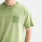 Tan טי שירט קצרה לגברים Embroidered Artwork SCOTCH & SODA