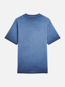 White Smoke טי שירט לגברים Embroidered Artwork SCOTCH & SODA