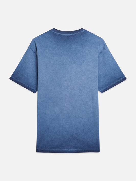 White Smoke טי שירט קצרה לגברים Classic Logo SCOTCH & SODA