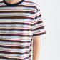 Lavender טי שירט פסים לגברים Yarndyed SCOTCH & SODA