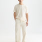 Seashell טי שירט קצרה לגברים Structured Jacquard SCOTCH & SODA
