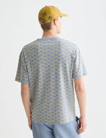 Lavender טי שירט ג׳קארד לגברים Jacquard SCOTCH & SODA