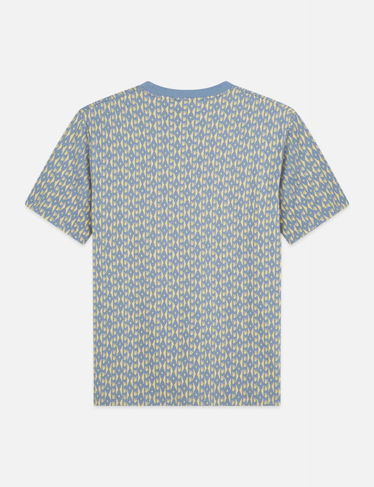 Dark Gray טי שירט קצרה לגברים Classic Logo SCOTCH & SODA