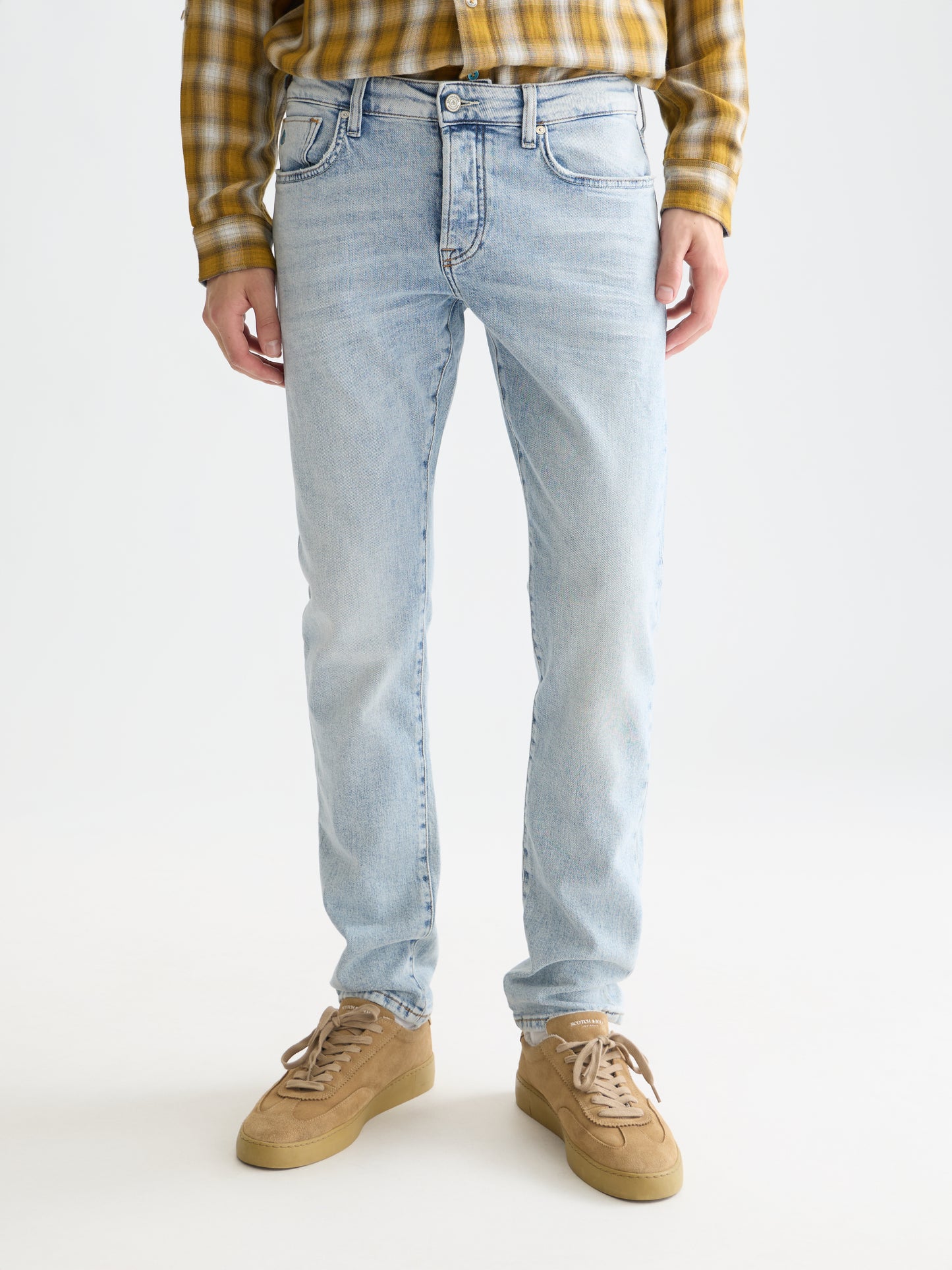 White Smoke ג'ינס ארוך לגברים Ralston - Slim fit SCOTCH & SODA