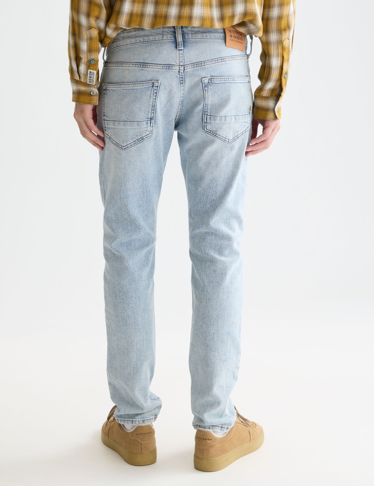 White Smoke ג'ינס ארוך לגברים Ralston - Slim fit SCOTCH & SODA