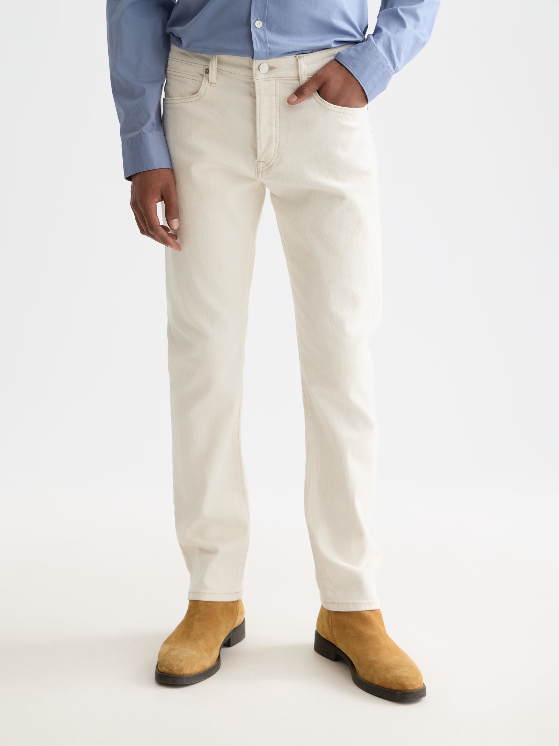 White Smoke ג׳ינס ארוך לגברים The Zee – Straight Fit SCOTCH & SODA