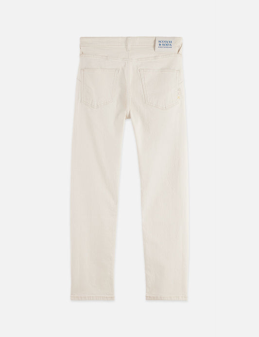 Light Gray THE ZEE STRAIGHT LEG JEANS ג'ינס ארוך SCOTCH & SODA