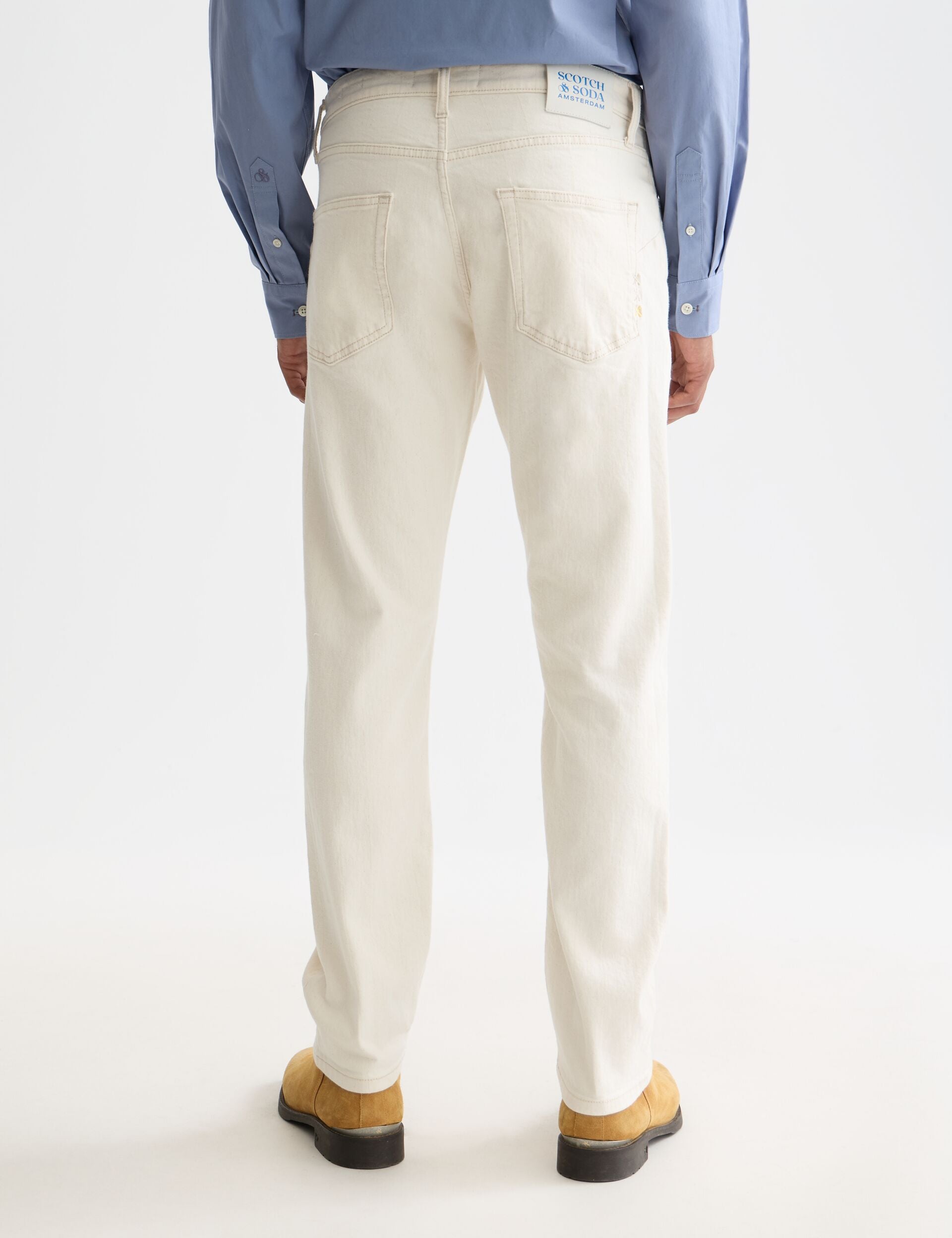 White Smoke ג׳ינס ארוך לגברים The Zee – Straight Fit SCOTCH & SODA