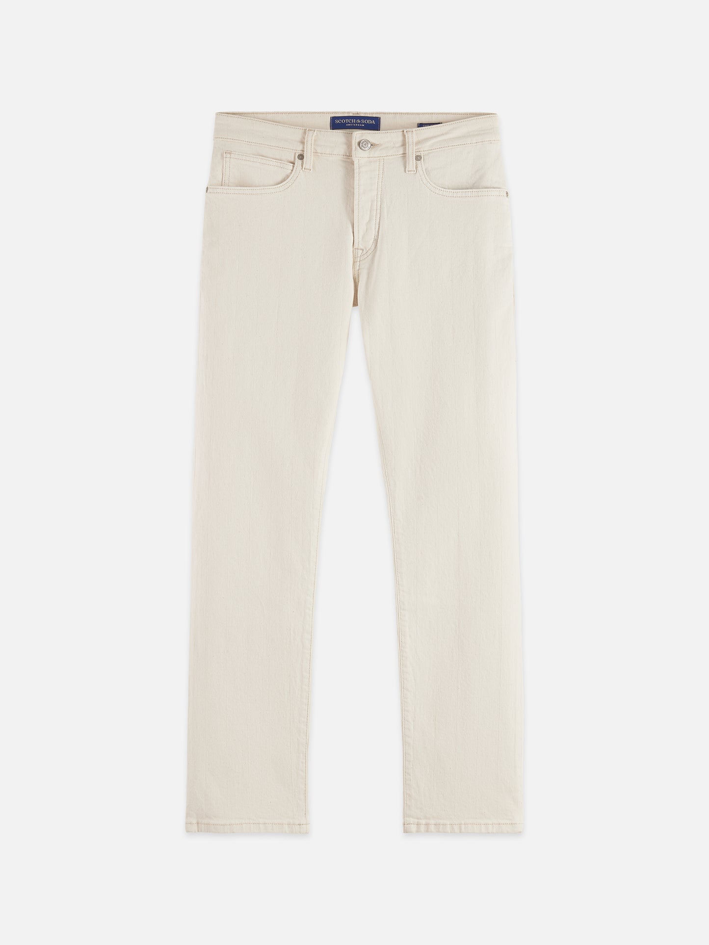 Light Gray ג׳ינס ארוך לגברים The Zee – Straight Fit SCOTCH & SODA