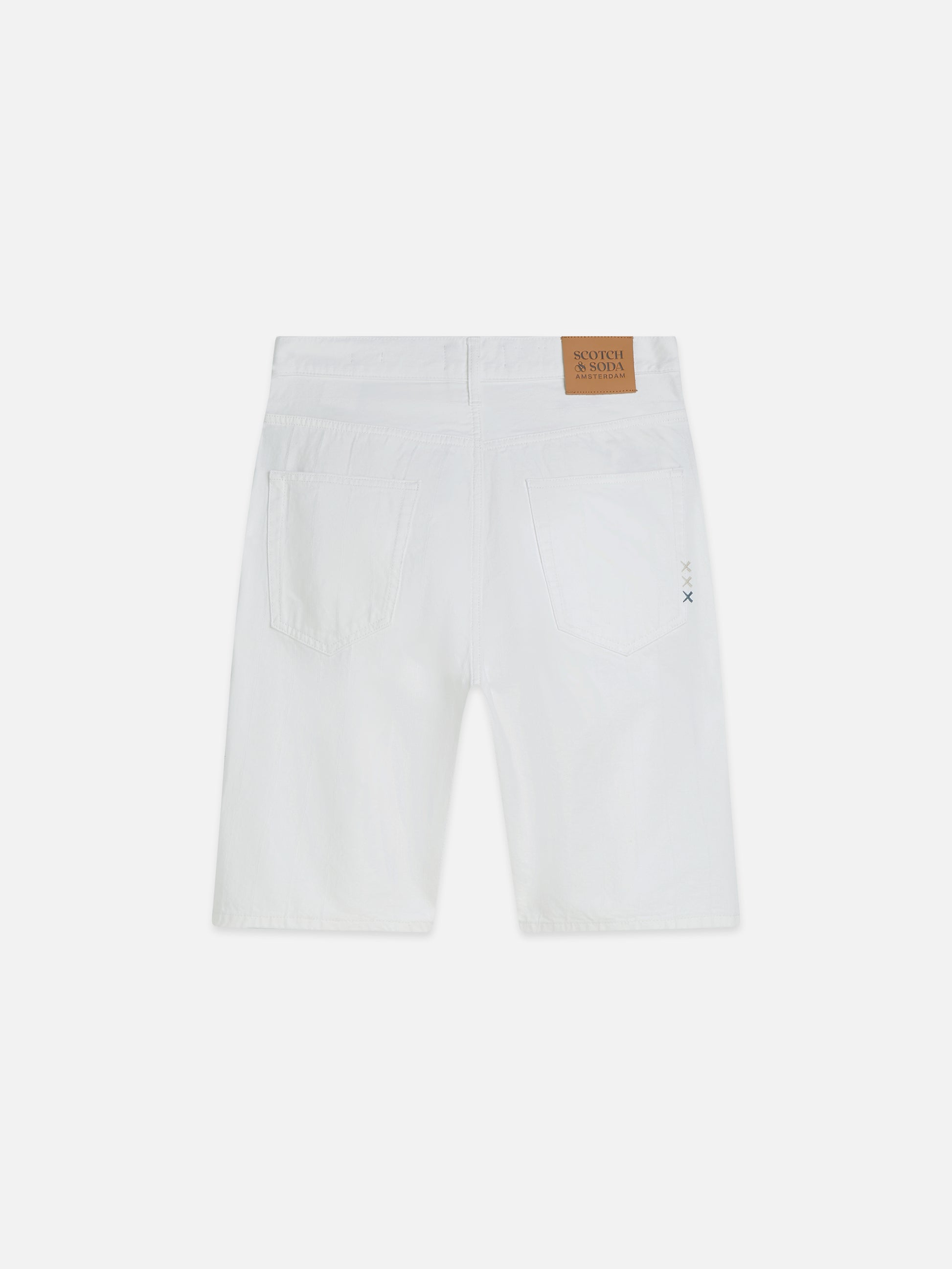 Light Gray ג׳ינס קצר לגברים The Pitch SCOTCH & SODA