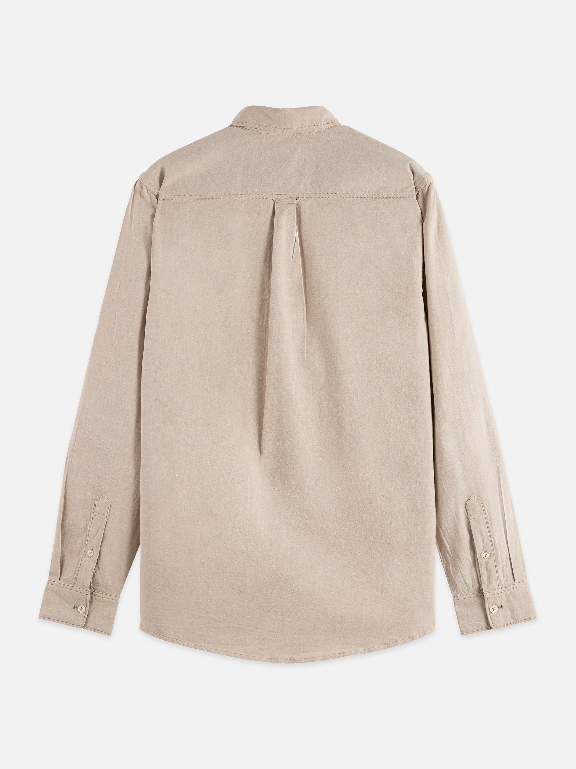 Gray חולצה מכופתרת ארוכה לגברים Oxford SCOTCH & SODA