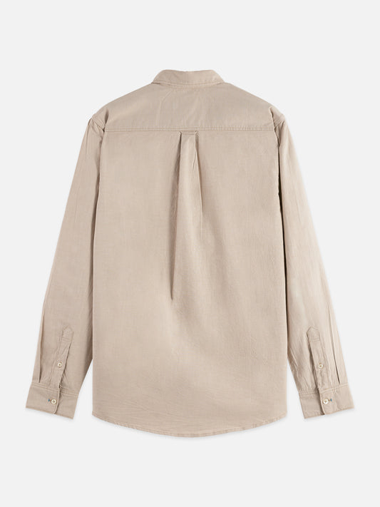 Gray חולצה מכופתרת ארוכה לגברים Oxford SCOTCH & SODA